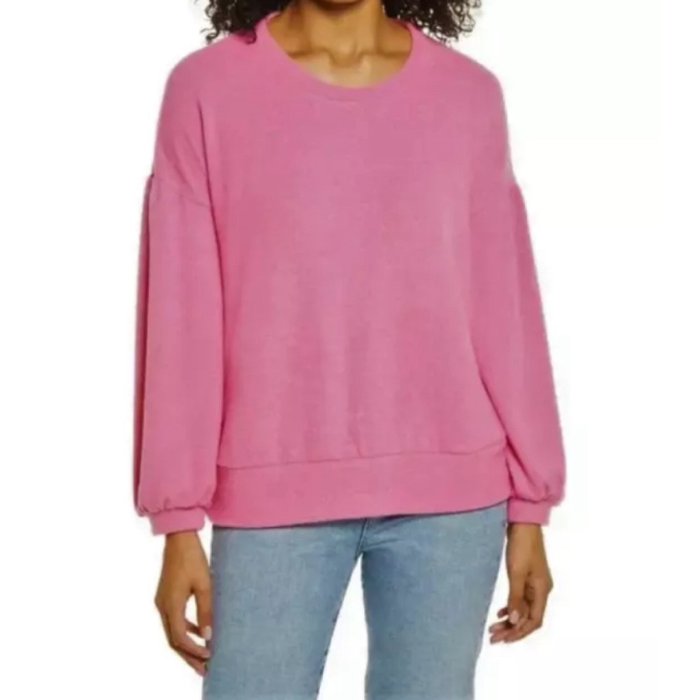 Everleigh Super Soft Candy Pink Sweater Size Large